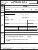 Form 73a054 - Kentucky Application For Dealer Loaner/rental Vehicle Tax