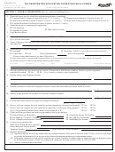 Form 72a300 - Tax Registration Application For Motor Fuels License