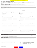 Schedule Reg-1-d - Electricity Tax Self-assessing Purchaser