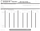 Schedule M (form Rmft-29-a) - Gasoline - Mft, Ust, And Eif Products Used For Blending