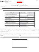 Form Kwh 4 - Self-assessing Purchaser Tax Return