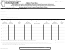 Schedule Db (Form Rmft-7-Df) - Motor Fuel Tax Printable pdf