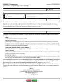 Form Boe-356 - Cigarette Distributor's Application For Deferred Payment Option