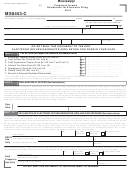 Form 83-115-12-8-1-000 - Mississippi Corporate Income Declaration For Electronic Filing - 2012