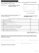 Fillable Live Entertainment Tax Return - 7500 Or More Occupancy Non-Gaming Facilities - Nevada Department Of Taxation Printable pdf