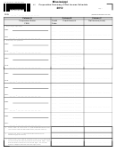 Form 83-310-12-8-1-000 - Mississippi Corporation Summary Of Net Income Schedule - 2012