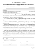 Form Exc-Cig-Bnd-01.01 - Surety Bond Posted To Secure Performance Under Title 32 - Nevada Department Of Taxation Printable pdf