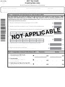 Form Nc-478a Draft - Tax Credit Creating New Jobs - 2011
