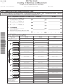 Form Nc-478b - Tax Credit Investing In Machinery And Equipment - 2012