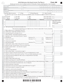 Form 2m - Montana Individual Income Tax Return - 2012