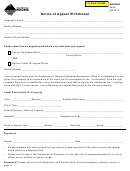 Form Ab-63 - Notice Of Appeal Withdrawal