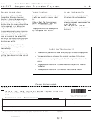 Form 40-ext - Corporation Extension Payment Voucher - 2012