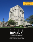 Form It-40 - Indiana Full-year Resident Individual Income Tax Booklet - 2013