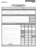Fillable Form Ar2210 - Arkansas Penalty For Underpayment Of Estimated Tax - 2013 Printable pdf