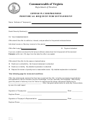 Form 21 - Virginia Offer In Compromise Individual Request For Settlement Printable pdf
