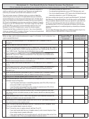 Form 2 - Worksheet Ii - Tax Benefit Rule For Federal Income Tax Refund