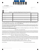 Form It-consol - Application For Permission To File Consolidated Georgia Income Tax Return