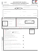 Form D-400x - Amended North Carolina Individual Income Tax Return - 2013