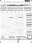 Fillable Form 40 - Corporation Income Tax Return - 2013 Printable pdf