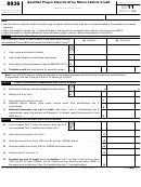 Fillable Form 8936 - Qualified Plug-In Electric Drive Motor Vehicle Credit - 2011 Printable pdf