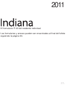 Instructions For Form It-40 - Indiana Full-year Resident Individual Income Tax Return - 2011