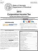 Form It 611 - Corporation Income Tax Forms And General Instructions - 2013
