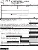 Form Ct-3-b - Tax-exempt Domestic International Sales Corporation (disc) Information Return - 2013