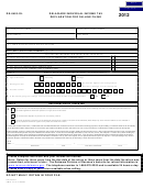 Form De-8453-ol - Delaware Individual Income Tax Declaration For On-line Filing - 2012