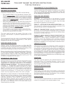 Instructions For Delaware Form 400-i - 2012