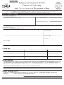 Form 2848a - Power Of Attorney And Declaration Of Representative