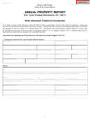 Form 1029 - Annual Property Report - 2011