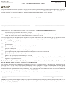 Form 51a158 - Farm Exemption Certificate Printable pdf