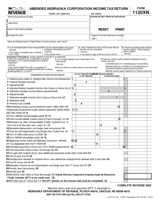 nebraska unemployment tax form