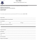 Form Tpm-5 - Stamper E-mail Registration Form