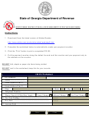 Form Cr Es - Georgia Composite Return Estimated Tax - 2015