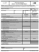 Fillable Form 13979 - Vita Grant Program Interim / Year End Budget Report - 2009 Printable pdf