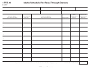 Form Pte-12 - Idaho Schedule For Pass-through Owners