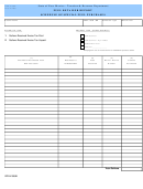 Form Rpd-41308b - Fuel Retailer Report Schedule Of Special Fuel Purchases