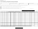 Form 4247 - C-101 Schedule Of Cigarette Purchases (receipts)