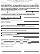 Form 82901 - Notification Of Arizona Residential Rental Property