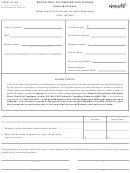 Form 72a006 - Motor Fuel Tax Refund Application Public Boat Dock (motor Fuel Sold Exclusively For Use In Motorboats) (krs 138.445)