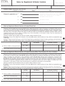 Fillable Form 8849 - Schedule 2 - Sales By Registered Ultimate Vendors Printable pdf