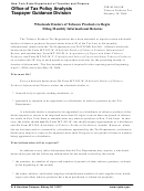 Form Tsb-M-08(1)m - Wholesale Dealers Of Tobacco Products To Begin Filing Monthly Informational Returns Printable pdf