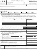 Fillable Form 5713 - International Boycott Report Printable pdf