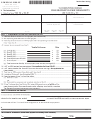 Schedule Kira-sp - Kentucky Tax Computation Schedule (for A Kira Project Of A Pass-through Entity)