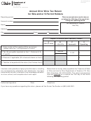 Form Alc 36 B2a/s (a) - Annual Ohio Wine Tax Return For B2a And/or S Permit Holders