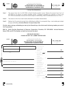 Form Sc1120s-wh - South Carolina Withholding Tax On Income Of Nonresident Shareholders