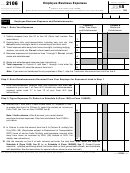 Fillable Form 2106 - Employee Business Expenses - 2015 Printable pdf