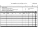 Form 83 Mfd - Nebraska Producer's Schedule Of Disbursements