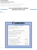 Rpd-41200 - Unclaimed Property Report Holder's Filing Instructions